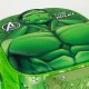 Marvel Hulk Rage Mochila 3D con Ruedas Pequeña, Verde