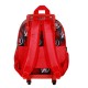 Marvel Los Vengadores Almighty Mochila 3D con Ruedas Pequeña, Rojo