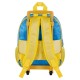 One Piece Monkey Mochila con Ruedas Pequeña, Azul