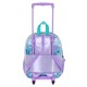 Disney Frozen 2 Spring Mochila 3D con Ruedas Pequeña, Azul
