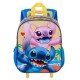 Disney Lilo y Stitch Ocean Mochila 3D con Ruedas Pequeña, Azul