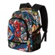 Marvel Spiderman Panels Mochila Fight FAN 2.2, Multicolor