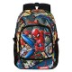 Marvel Spiderman Panels Mochila Fight FAN 2.2, Multicolor