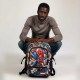 Marvel Spiderman Panels Mochila Fight FAN 2.2, Multicolor