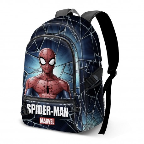 Marvel Spiderman Maximum Mochila Fight FAN 2.2, Azul