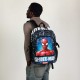 Marvel Spiderman Maximum Mochila Fight FAN 2.2, Azul