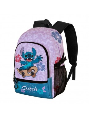 Disney Lilo y Stitch Skate Mochila Fight FAN 2.2, Lila