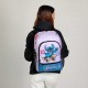 Disney Lilo y Stitch Skate Mochila Fight FAN 2.2, Lila