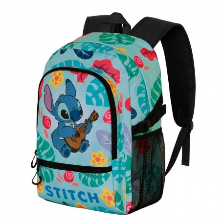 Disney Lilo y Stitch Guitar Mochila Fight FAN 2.2, Verde