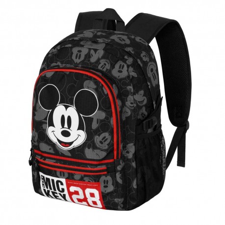 Disney Mickey Mouse Year Mochila Fight FAN 2.2, Negro