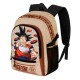 Dragon Ball (Bola de Dragón) Goku Foodie Mochila Fight FAN 2.2, Marrón