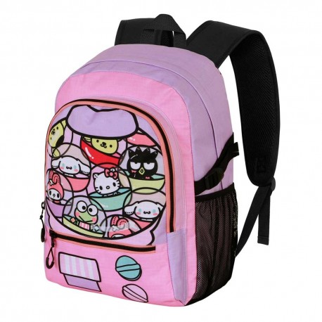 Sanrio Hello Kitty Gashapon Mochila Fight FAN 2.2, Rosa