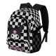 Sanrio Kuromi B and W Fight FAN 2.2 Backpack