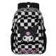 Sanrio Kuromi B and W Mochila Fight FAN 2.2, Negro