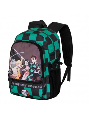 Demon Slayer Akushon Mochila Fight FAN 2.2, Multicolor