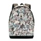 Disney Minnie Mouse Drawing Mochila HS FAN 2.2, Gris