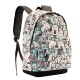 Disney Minnie Mouse Drawing Mochila HS FAN 2.2, Gris