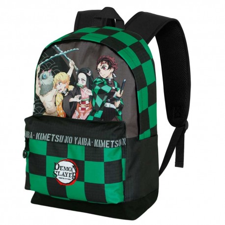 Demon Slayer Akushon Mochila HS FAN 2.2, Multicolor