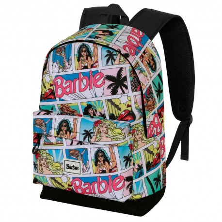 Barbie Comic Mochila HS FAN 2.2, Multicolor