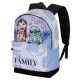 Mochila Disney Lilo & Stitch Couple HS FAN 2.2, Roxa