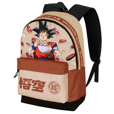 Dragon Ball (Bola de Dragón) Goku Foodie Mochila HS FAN 2.2, Marrón