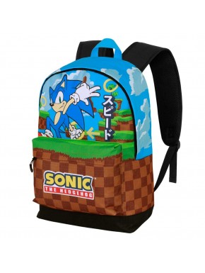 Sonic The Hedgehog - SEGA Greenhill Mochila HS FAN 2.2, Multicolor