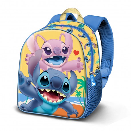 Disney Lilo y Stitch Ocean Mochila Basic, Azul