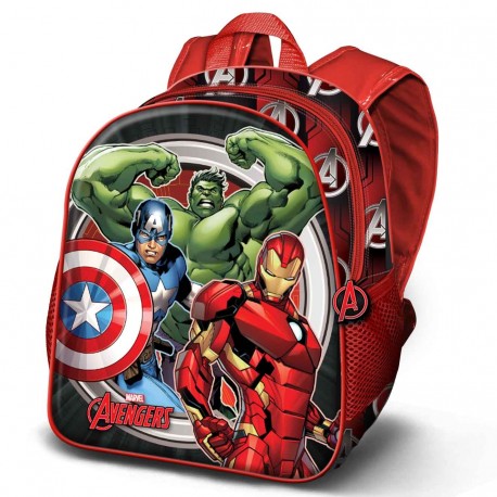 Marvel Los Vengadores Almighty Mochila Basic, Rojo
