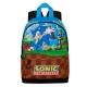 Sonic The Hedgehog - SEGA Greenhill Mochila Pequeña HS FAN, Multicolor
