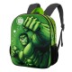 Marvel Hulk Fist Mochila 3D Pequeña, Verde