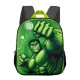 Marvel Hulk Fist Mochila 3D Pequeña, Verde