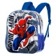 Marvel Spiderman Jumping Mochila 3D Pequeña, Gris