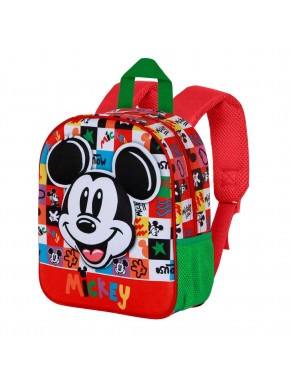 Disney Mickey Mouse Mood Mochila 3D Elite, Multicolor