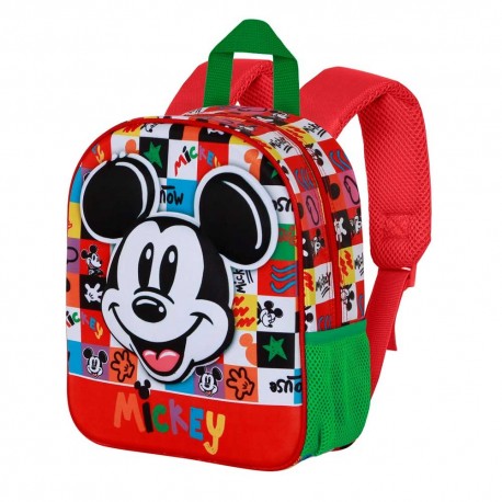 Disney Mickey Mouse Mood Mochila 3D Elite, Multicolor