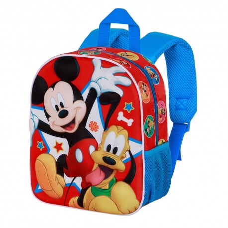 Disney Mickey Mouse Star Mochila 3D Elite, Multicolor