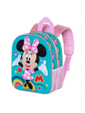 Disney Minnie Mouse Greet Mochila 3D Elite, Turquesa