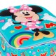 Disney Minnie Mouse Greet Mochila 3D Elite, Turquesa