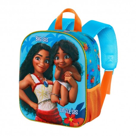 Disney Vaiana Sisters Mochila 3D Elite, Multicolor