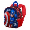 Sac à Dos 3D Maternelle Captain America Multicolore