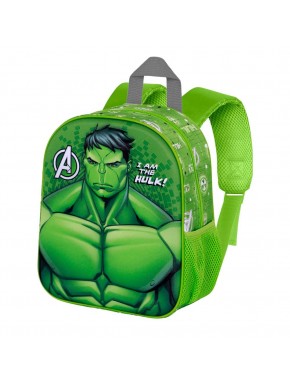 Marvel Hulk Rage Mochila 3D Elite, Verde