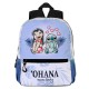 Disney Lilo y Stitch Couple Mochila Sweet, Lila
