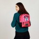 Disney Minnie Mouse Class Mochila Sweet, Rosa