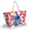 Disney Lilo y Stitch Ice Cream Bolsa de Playa Soleil, Rosa