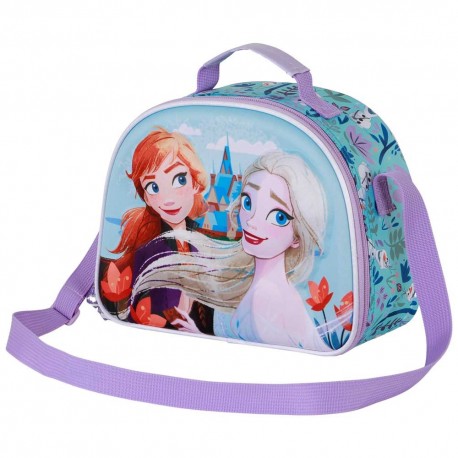 Disney Frozen 2 Spring Bolsa Portamerienda 3D, Azul