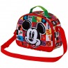 3D Lunch Bag Mickey Mouse Disney Multicolor 10x26x20 cm