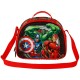 Marvel Los Vengadores Almighty Bolsa Portamerienda 3D, Rojo