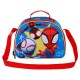Marvel Spiderman Amazing Bolsa Portamerienda 3D, Rojo