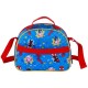 Marvel Spiderman Amazing Bolsa Portamerienda 3D, Rojo