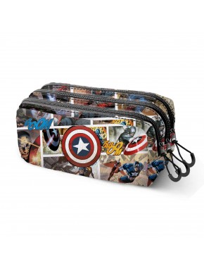 Marvel Capitán América Comic Estuche Portatodo Trick FAN 2.2, Multicolor