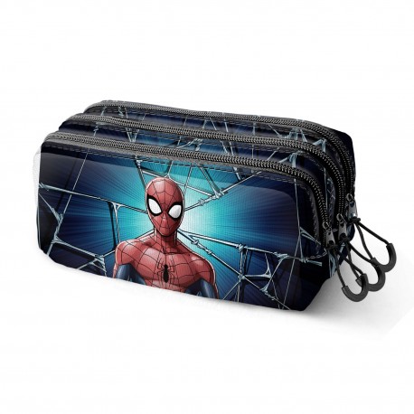Marvel Spiderman Maximum Estuche Portatodo Trick FAN 2.2, Azul